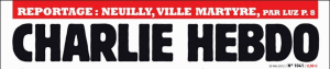 La testata di Charlie Hebdo